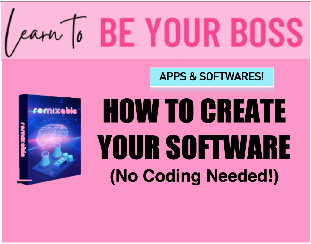 how to create a software